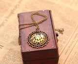 Hot Fashion high quality Vintage bronze Leopard Pendant necklace Statement jewelry for women