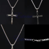 Male Necklaces & Pendants Fashion Movie jewelry Men Classic Colar CROSS Pendant Necklace