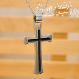 Stainless Steel Cross Necklace for men women Fashion Jewelry