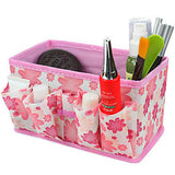 Folding Quadrate Cosmetics Storage Stand Box Makeup Brush Pot Cosmetic Organizer