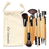 18 pcs Makeup Brushes Set Professional Makeup Brushes & Tools, With Drawstring Bag