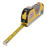 2.5M Laser Spirit Level Aligner Horizon Vertical Cross Line Tape Measure Ruler