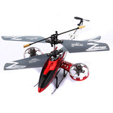 Hot Red Avatar Z008 4CH Metal RC Helicopter Micro Gyro Remote Controlled Aircraft Toy Gift RTF LED Light