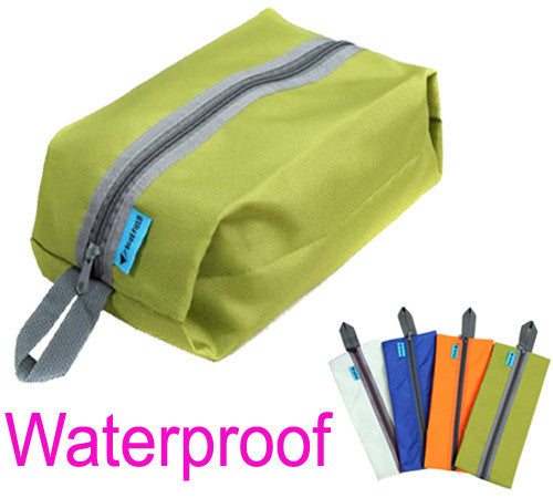 4 Colors Waterproof Portable Travel Tote Toiletries Laundry Shoe Pouch Storage Bag