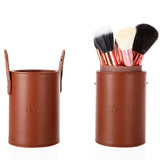 High Quality Newest Pro 13 PCS Powder Blush Makeup Brush Cosmetic Brushes Set Kit + Cup Holder Case
