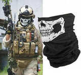 Novelty Sport Skull Scarves/Fashion Cool Skull Wicking Seamless Washouts Scarf/Outdoor Ride Bandanas