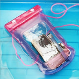Water Dirt Snow Proof Case Waterproof Protection Underwater Travel Dry PVC Bag Cell Phone Perfectly Size for All Phone
