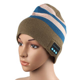 Warm Hat Wireless Bluetooth Smart Cap Headset Headphone Speaker Mic