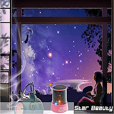 Starry Night Sky Projector Colorful LED Night Light