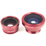 Universal 3in1 Clip-On Fish Eye Lens Wide Angle Macro Mobile Lens For iPhone 4 5 Samsung Galaxy S4 S5 All Phones fisheye