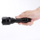 UltraFire C8 5-Mode Cree XR-E Q5 LED Flashlight (1x18650, Black)