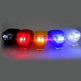 3-Mode 2-LED Bicycle Front Light (2xCR2032, Assortted Colors)