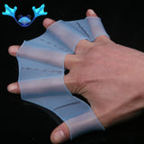 New Silicone Swimming Web Swim Gear Fins Hand Flippers Training Glove 2 colors 3 sizes swimming gear-PY