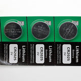CR2025 3V High Capacity Lithium Button Cell Batteries (5-pack)