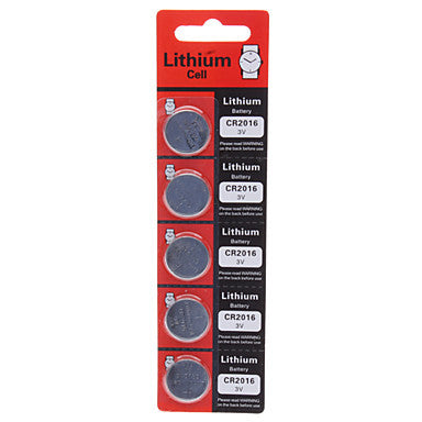 Lithium Button Battery CR2016 (3 v)