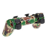 Camouflage Dual-Shock Bluetooth V4.0 Wireless Controller for PS3