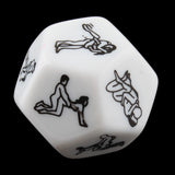 12 Sides Love Sex Adult Sexy Spice Erotic Craps Dice Toy Yahtzee 2 Dices Game