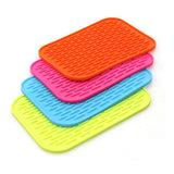 Table mats heat pad Rectangle non-slip soft silicone table pads C-22 kitchen good cooking tools