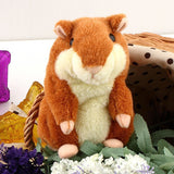 Lovely Talking Hamster Plush Toy Hot Cute Speak Talking Sound Record Hamster Toy Animal