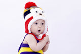 New Christmas Child hat plus velvet baby ear protector cap thickening Thermal winter Warm fashion baby hats caps
