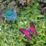 Solar Powered Dancing Flying Butterfly Garden Decoration 