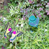 Solar Powered Dancing Flying Butterfly Garden Decoration 
