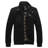New Arrival Men's Fashion Casual Winter Jacket Cotton Stand Collar Coat
