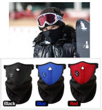Sport Half Face Mask Winter Warm Outdoor Ski Mask Ride Bike Cap CS Mask Neoprene Bicycle Cycling Motorcycle Snowboard Neck Veil