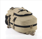 Male fashionable casual canvas backpack middle school students school bag travel bag large capacity backpack man bag