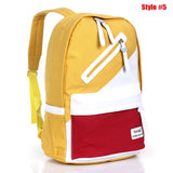 Canvas backpack schoolbags for girls casual backpack women men printing backpack shoulder bags fashion school backpacks pretty