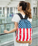 Olympic Games American US UK Flag Star-Spangled Banner Backpack Shool Bag Student bag