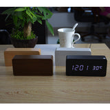 LED Alarm Clock,despertador Temperature Sounds Control LED display,electronic desktop Digital table clocks