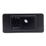 USB DC6V Calendar Despertador Rectangle Digital Alarm LED Wood Wooden Clock Temperature Display Voice Sound Clocks