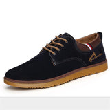 New Arrival Men's England Style Solid Dull Polish Flats Shoe Male Plain Low Fashion Shoes