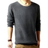 Pullover sweater male o-neck sweater 2015 spring long sleeved turtleneck sweater knitted men sweater