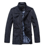 Hot sale Men's coat fashion clothes spring and autumn overcoat,outwear Free shipping