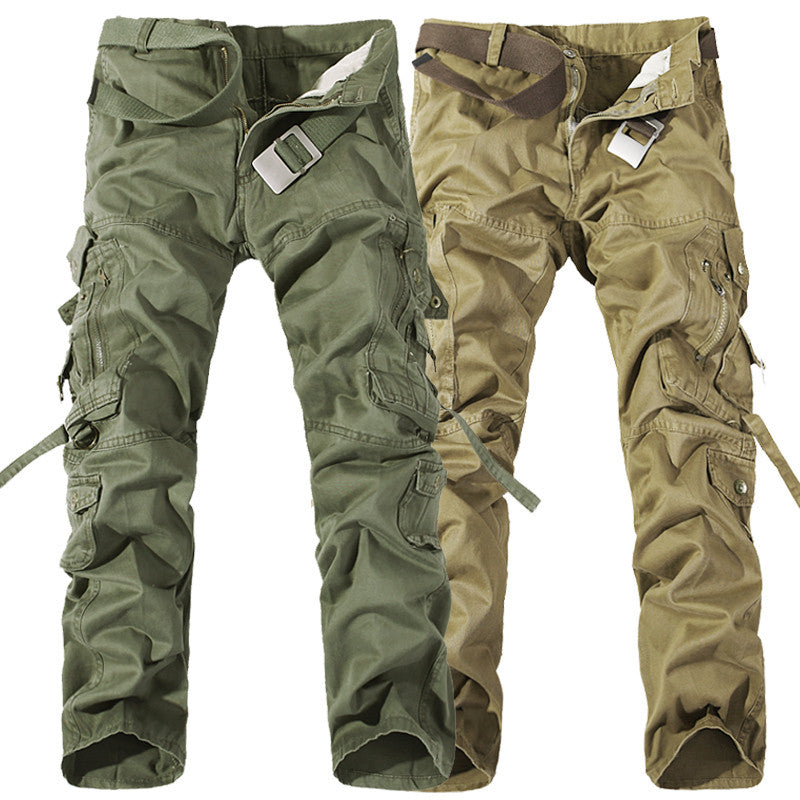 New army military camouflage overalls bags pants overalls big yards Men Sports Pants