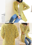 Spring & Autumn & Winter Female Knitted Sweater Dress Women knitwear Casual Long Knitting Warm Cardigan Outerwear Coats