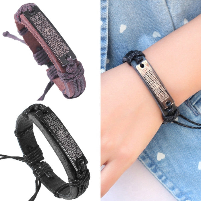 Charm Genuine Leather Bracelets for Women Men Gifts 100% Brand For 4 Colors Bracelets & Bangles Fine Jewelry Christmas Gift