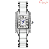 KIMIO New Women Watch Fashion Analog Display Quartz Watch Women Luxury Brand Rhinestone Women Watches