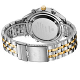 WEIDE Watches Men Luxury Brand Stainless Steel Military Watch Multifunction Waterproof LED Digital Quartz Wristwatches