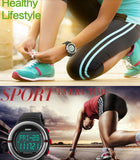 Women Digital Watch Heart Rate Monitor Fitness Tracker Healthy Fit Pedometer Relogio Masculino Waterproof Men Sports Watches