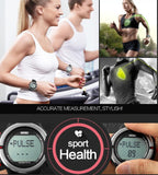 Women Digital Watch Heart Rate Monitor Fitness Tracker Healthy Fit Pedometer Relogio Masculino Waterproof Men Sports Watches