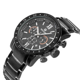 MEGIR Men Watches Top Brand Luxury Watches Chronograph 6 Hands 24 Hours Men Stainless steel Watches