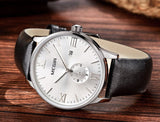MEGIR 2015 New Men's Watch Top Brand Luxury Watch Leather Strap Quartz Casual Business Watch Men Wristwatch