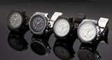 MEGIR CHRONOGRAPH 24 Hours Military Army Watch Men Sport Watches Genuine Leather Luxury Brand Quartz Watches