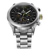 WEIDE Military Watches Men Quartz Sports Watch Luxury Brand Calendar Wristwatches 30m Waterproof Male Clock