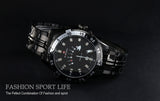 AVIFORCE Full steel Watch Men Quartz Military Waterproof Watch Mens Watches Top Brand Luxury Casual Watches