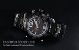 New Brand NAVIFORCE Men Watches Top Brand Luxury Full Steel Men Business Watches Analog Digital LED Watch