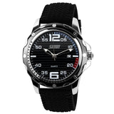 Men sports watches men military wristwatches Men silicone strap quartz wristwatch Men's fashion casual watch